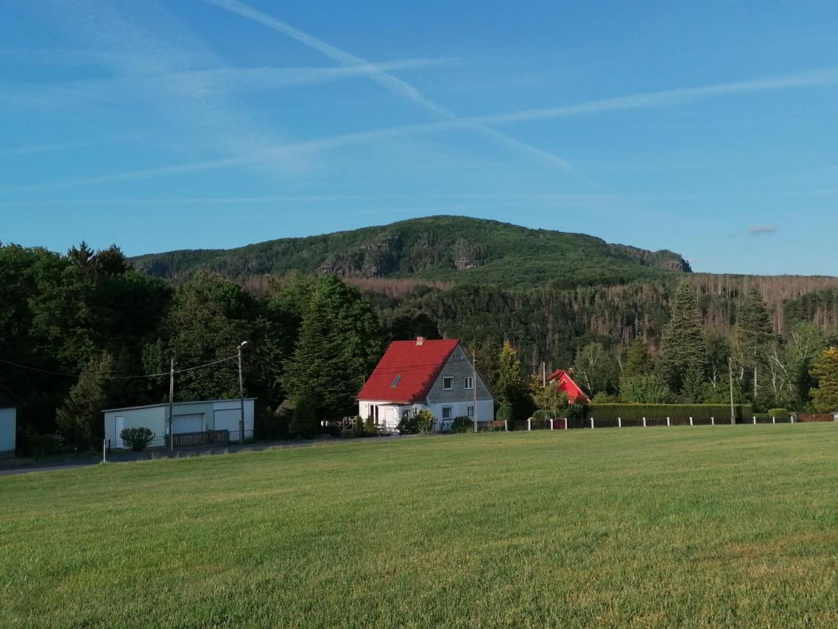 Käthes Sommerhaus Schöna Exterior foto