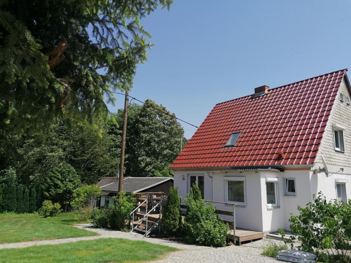 Käthes Sommerhaus Schöna Exterior foto